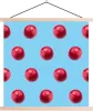 MuchoWow® Textilposter Obst - Sommer - Muster 120x120 cm Produktbild-Vorschau 1