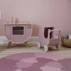 Sebra Holzpuppenwagen Blossom Pink | Puppenwagen Produktbild-Vorschau 2