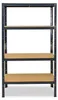 shelfplaza HOME 155x120x60 cm scaffale pesante in antracite Anteprima dell’immagine prodotto 8