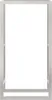vidaXL Brennholzregal 80x28x154 cm Edelstahl Produktbild-Vorschau 3