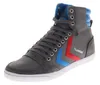 Hummel Slimmer Stadil High Sneaker Schuhe grau/blau/rot Produktbild-Vorschau 14