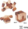 Robot Puzzle -L- 3D Puzzle - Knobelspiel aus Holz mit Produktbild-Vorschau 2