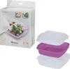 A product box and its contents are displayed. Produktbild-Vorschau