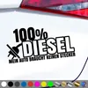 PantherPixel Diesel Aufkleber Verbrenner Spruch Kein Produktbild-Vorschau 1