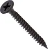 A single black screw is shown against a white background. Produktbild-Vorschau