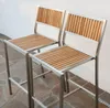 ALEOS. Bar Set - EDELSTAHL TEAK Bartisch Bistrotisch Produktbild-Vorschau 5