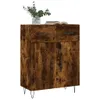 [Home] Sideboard Räuchereiche 69,5x34x90 cm Holzwerkstoff , Produktbild-Vorschau 3