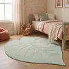 Volero - Kinderteppich Waschbar - Coco Blatt Grün - 120x180 Produktbild-Vorschau 1
