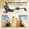 Rameur d'appartement magnétique, Merach, Bluetooth, App Voir les images du produit 6