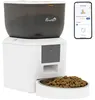 PawHut Futterautomat Katze, 2,4G WiFi 4L Katzenfutter Produktbild-Vorschau 1