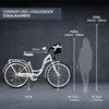 Milord Komfort Stadtfahrrad Fahrrad mit Korb Damenfahrrad, Produktbild-Vorschau 3
