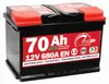 SPEED L3 AFB Start-Stop Autobatterie 12V 70Ah 680A Pluspol Produktbild-Vorschau 1