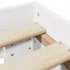 Massivholzbett ohne Matratze Weiß 135x190 cm Kiefernholz Produktbild-Vorschau 6