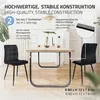 ML-Design 2 kusy stolových noh š80xv72 cm, stolové podnože Náhled obrázku produktu 2