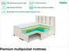 MEBLINI Boxspringbett mit Bettkasten - Gepolstert Produktbild-Vorschau 6
