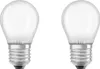 2 x Osram LED žiarovka kvapka 4W = 40W E27 matná 470lm 827 Náhľad obrázku produktu 4