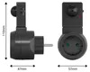 Bewegungsmelder Zwischenstecker mit Schalter 120° 9m LED Steckdose Sensor SEBSON Produktbild-Vorschau