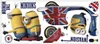 RoomMates - Minions auf Vespa - Wandtattoo Wandsticker Produktbild-Vorschau 2