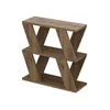 DECORTIE Lazena Modern Side End Couchtisch Dunkel Eiche Produktbild-Vorschau 4