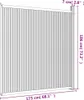 vidaXL Zaunelement Braun 173x186 cm WPC Produktbild-Vorschau 7