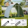 Hühnerstall 2.5x2x2m Hühnerhaus Kleintierstall Produktbild-Vorschau 5