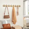 ACAZA Garderobe - 16 Haken - 88 cm - Helles Eichenholz - Produktbild-Vorschau 3