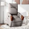 vidaXL Relaxsessel mit Aufstehhilfe Taupe Stoff Produktbild-Vorschau 1