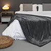 Kuschelige Waffeldecke Flauschige Wohndecke Sofadecke Decke Produktbild-Vorschau 4