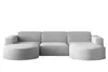 Kaiser Möbel Ecksofa Designer MODENA U STUDIO stoff Dicker Produktbild-Vorschau 3