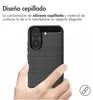 Funda con acabado cepillado para Xiaomi Poco X8 Pro - Negro Vista previa de la imagen del producto 2
