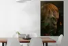 MuchoWow® Poster Dschungel - Affe - Schmetterling 80x120 cm Produktbild-Vorschau 2