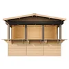 Holz Gartenhaus, Marktbude Holz - 263 x 336 cm / 6 m² Produktbild-Vorschau 9