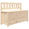 vidaXL Sitzbank 110x41x76,5 cm Massivholz Kiefer -  Produktbild-Vorschau 3