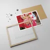Gerahmtes Poster - Rahmen in heller Eiche - Hände Produktbild-Vorschau 4