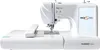 A white sewing machine is shown against a white background. Produktbild-Vorschau