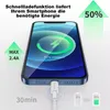 Für Apple iPhone Lightning Ladekabel USB C Kabel 1 Meter Produktbild-Vorschau 5