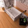 ECOLAM Petit baignoire Marella 100x70 cm | pieds siphon + Voir les images du produit 3