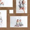 vidaXL Cadre photo collage pour 4x(13x18 cm) photos marron Voir les images du produit 3