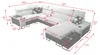 Moderne Eckcouch U-Form Ecksofa MELODIE IV MINI mit Produktbild-Vorschau 7