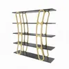 Skye Decor, Adar - Black, Gold, Bücherregal, Schwarz, 100 % Produktbild-Vorschau 4
