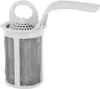 A white and gray dishwasher filter on a white background. Produktbild-Vorschau