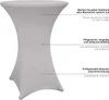 Lumaland 1x hochwertige Stehtischhusse Ø 70-75 cm ® Stretch Produktbild-Vorschau 3