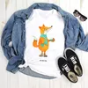 Mr. & Mrs. Panda Größe M T-Shirt Fuchs Keks - Weiß - Produktbild-Vorschau 2