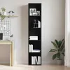 vidaXL Bibliothèque Chêne Noir 40 x 30 x 189 cm Bois Voir les images du produit 3