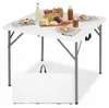 Table pliante COSTWAY carrée 86 x 85,5 cm, table de camping Voir les images du produit 1