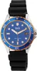 Q&Q Herrenuhr mit Silikonarmband, 5 bar, schwarz/blau Produktbild-Vorschau 1