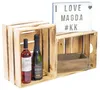 4er set Gemüsekiste Magda Geflammt Regalkiste Stapelkiste Produktbild-Vorschau 7