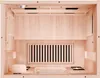 Dewello Infrarotkabine Infrarotsauna PIERSON 135cm x 105cm Produktbild-Vorschau 18