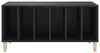 vidaXL Skříňka na talíře černá 100x38x48 cm Dřevěný Náhled obrázku produktu 5