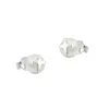 Ohrstecker Ohrring 6mm Süßwasserzuchtperle mit Silberkreuz Produktbild-Vorschau 1